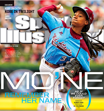 Mo'ne Davis graces the cover of SI.